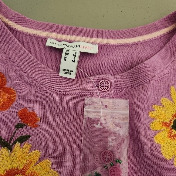 NWT Isaac Mizrah Cardigan - Picture 5 of 12